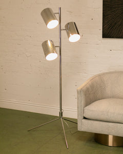 Chrome Vintage Mod Lamp