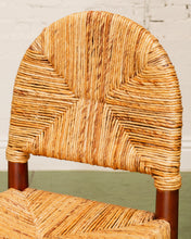 Load image into Gallery viewer, Half moon Rattan Dining Chair
