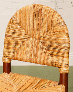 Half moon Rattan Dining Chair