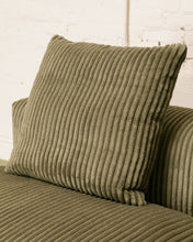 Load image into Gallery viewer, Bailey Single Seat Sofa in Green Corduroy
