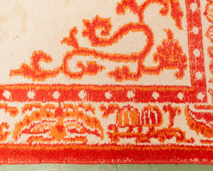 Orange 1960’s Asian Rug