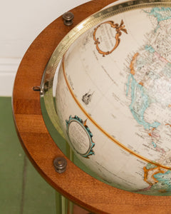 Vintage Standing Globe