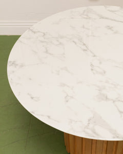 Bianca Table with Blonde Base