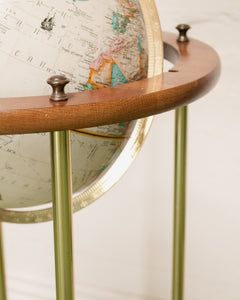 Vintage Standing Globe