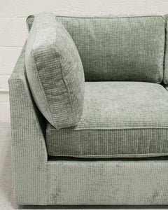 Barney Loveseat Sofa in Belmont Jade