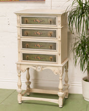 Load image into Gallery viewer, Antique Karpen Handpainted Tall Chest
