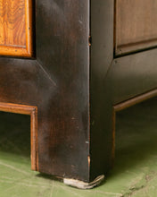 Load image into Gallery viewer, Vintage Black &amp; Burlwood Chinoiserie Dresser by Century
