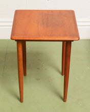 Load image into Gallery viewer, Danish Modern Teak Nesting Tables
