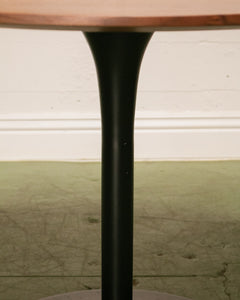 Walnut Top and Black Tulip Table