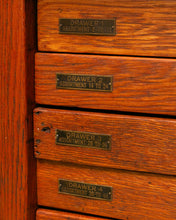 Load image into Gallery viewer, Antique Oak Tailors Desk
