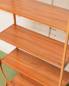 Bamboo Modernist Shelf