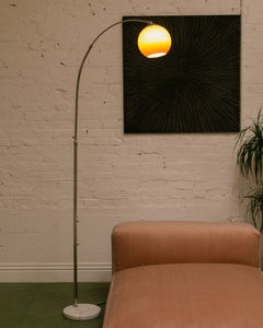 Orange Arc Lamp