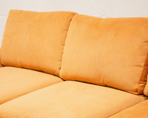 Hauser Sectional Sofa in Parallel Tobacco