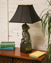 Load image into Gallery viewer, Cast Bronze Foo Dog Lamp by Sarreid
