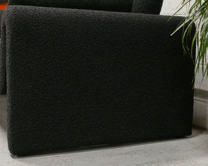 Marcos Sofa in Nubby Black