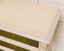 Load image into Gallery viewer, Antique Karpen Handpainted Tall Chest
