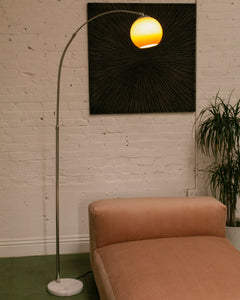 Orange Arc Lamp