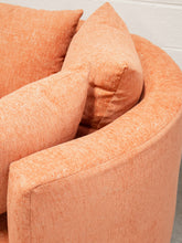 Load image into Gallery viewer, Bianca Swivel Chair in Amadeus Tangerine
