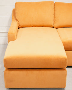 Hauser Sectional Sofa in Parallel Tobacco