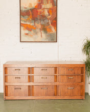 Load image into Gallery viewer, Oak Boho Dresser by Thomasville
