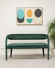 Load image into Gallery viewer, Alexander Dining Bench in Green
