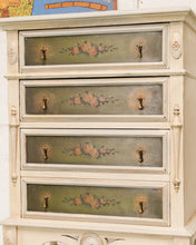 Load image into Gallery viewer, Antique Karpen Handpainted Tall Chest
