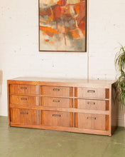 Load image into Gallery viewer, Oak Boho Dresser by Thomasville
