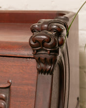 Load image into Gallery viewer, Late 19th-Early 20th C. Mahogany Renaissance Drop Front Bureau
