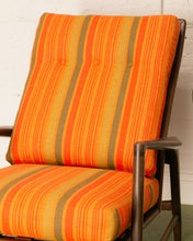 Load image into Gallery viewer, Ib Kofod Larsen Reclining Lounge Chair and Ottoman for Selibg, Circa 1960s
