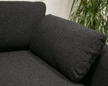 Load image into Gallery viewer, Marcos Sofa in Nubby Black
