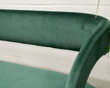 Load image into Gallery viewer, Alexander Dining Bench in Green
