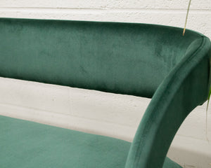 Alexander Dining Bench in Green