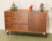 Load image into Gallery viewer, Vintage Walnut Sideboard
