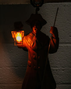 Vintage Colonial Man Lamp