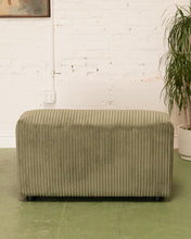 Load image into Gallery viewer, Bailey Single Seat Sofa in Green Corduroy
