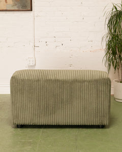 Bailey Single Seat Sofa in Green Corduroy