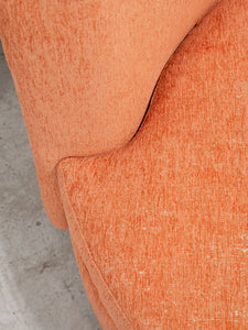 Bianca Swivel Chair in Amadeus Tangerine