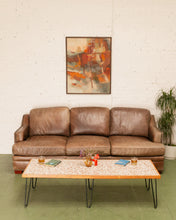 Load image into Gallery viewer, Leather Distressed Sofa
