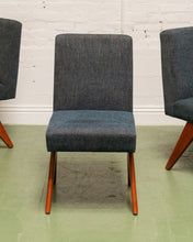 Load image into Gallery viewer, Scissor Chair in Blue
