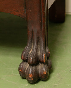 Late 19th-Early 20th C. Mahogany Renaissance Drop Front Bureau