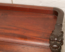 Load image into Gallery viewer, Late 19th-Early 20th C. Mahogany Renaissance Drop Front Bureau
