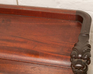 Late 19th-Early 20th C. Mahogany Renaissance Drop Front Bureau