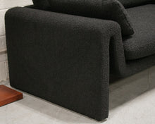 Load image into Gallery viewer, Marcos Sofa in Nubby Black
