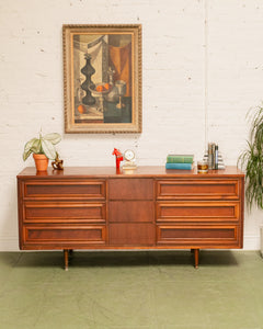 Walnut Framed Dresser