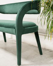 Load image into Gallery viewer, Alexander Dining Bench in Green
