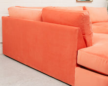 Load image into Gallery viewer, Michonne Sofa in Coral Pink
