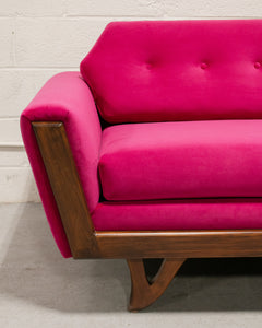 Desmond Fuchsia (Royale Berry) Sofa 72"