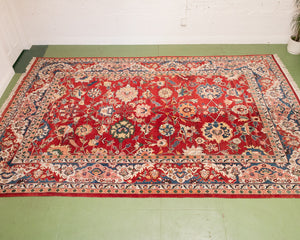 Antique Heriz Handwoven Rug