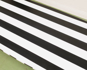 Striped Sculptural Dining Table