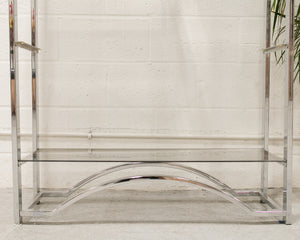 Chrome Arch Shelf